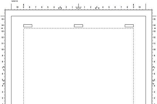 Manga genkou youshi 漫画原稿用紙 Manga drawing paper
