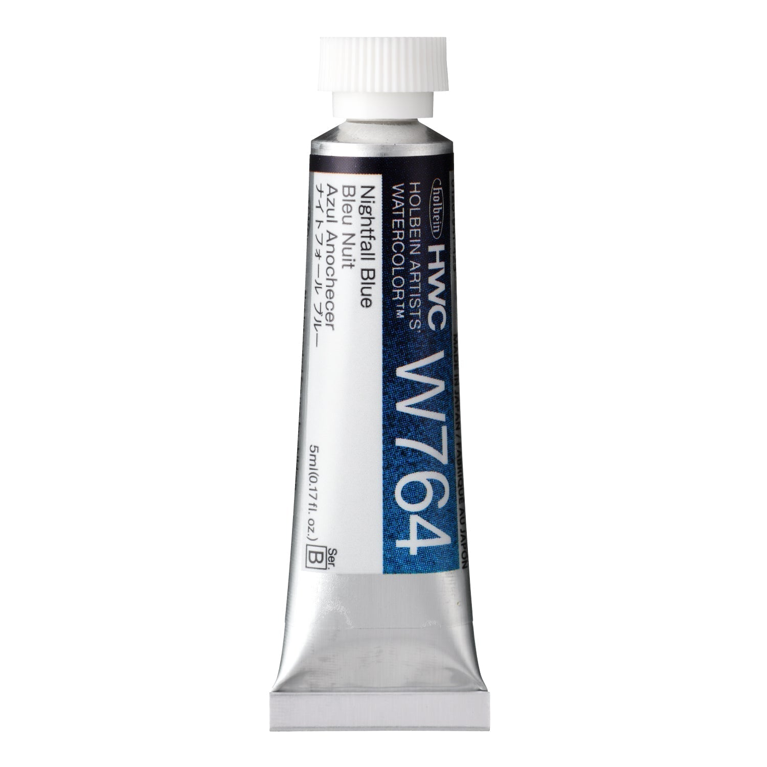 HOLBEIN Artists' Watercolor W764 Nightfall Blue – 5ml tube