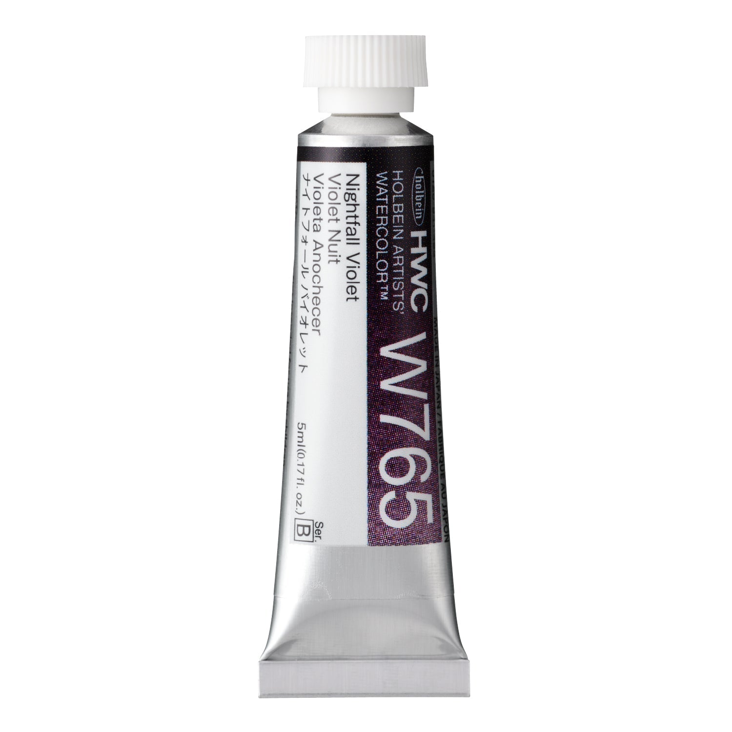 HOLBEIN Artists' Watercolor W765 Nightfall Violet – 5ml tube