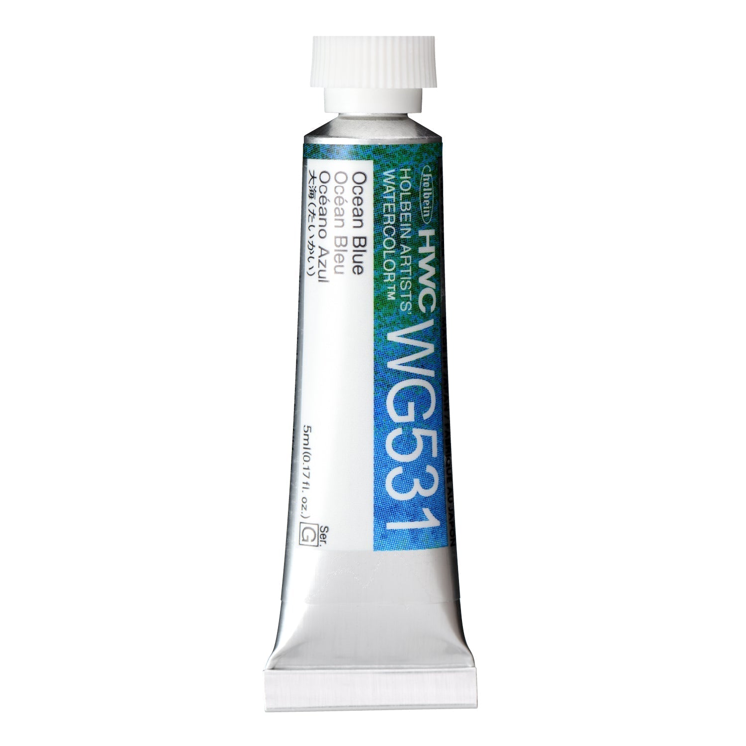HOLBEIN Artists' Watercolor WG531 Ocean Blue – 5ml tube