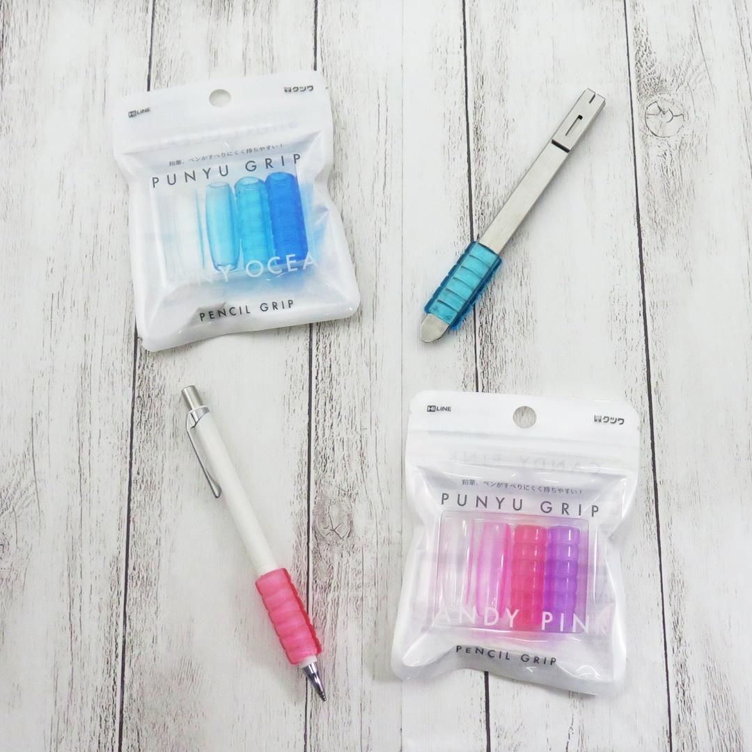 KUTSUWA PUNYU GRIP Pencil Grip 4 pieces RB024
