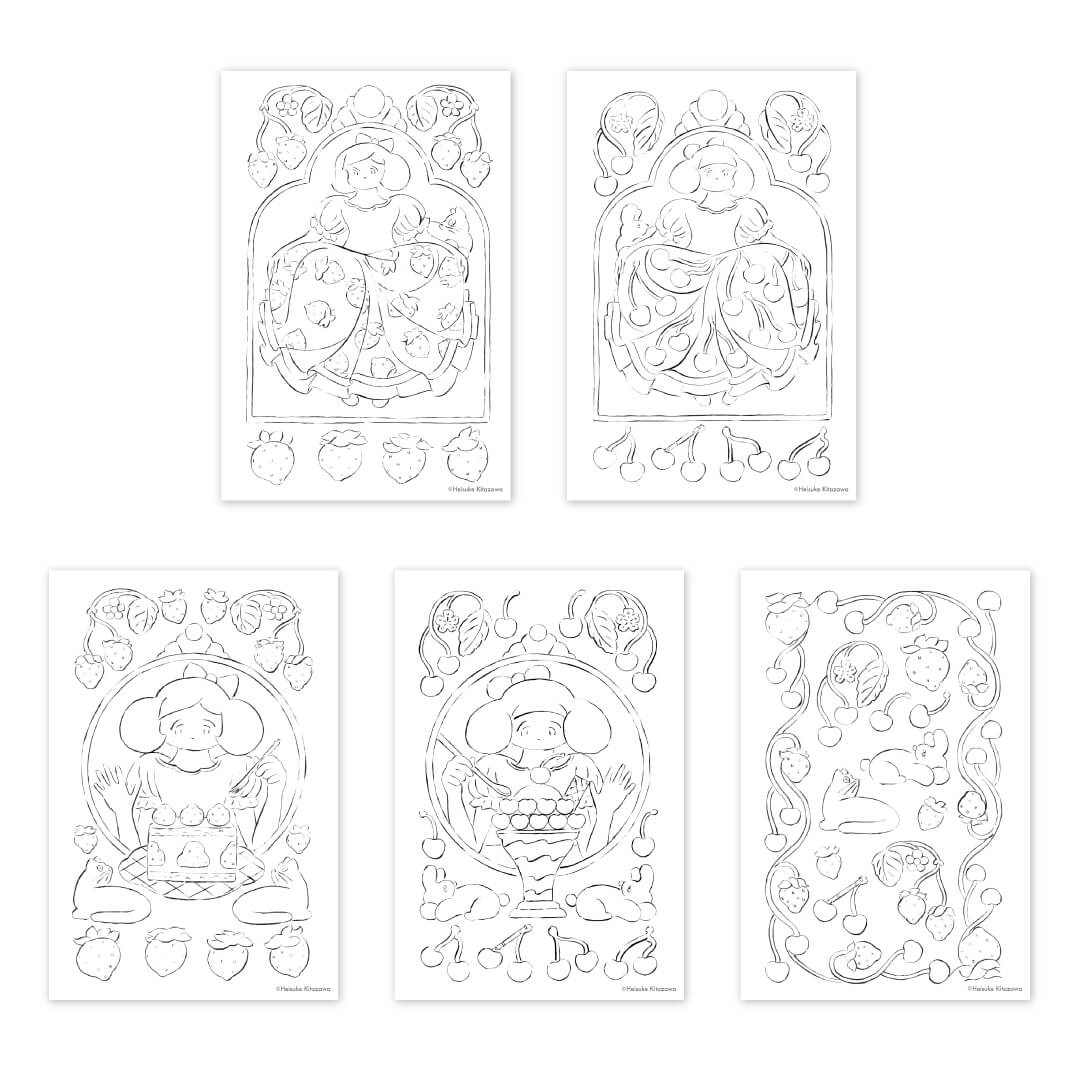 .Too Copic Kitazawa Heisuke set Omekashi Biyori