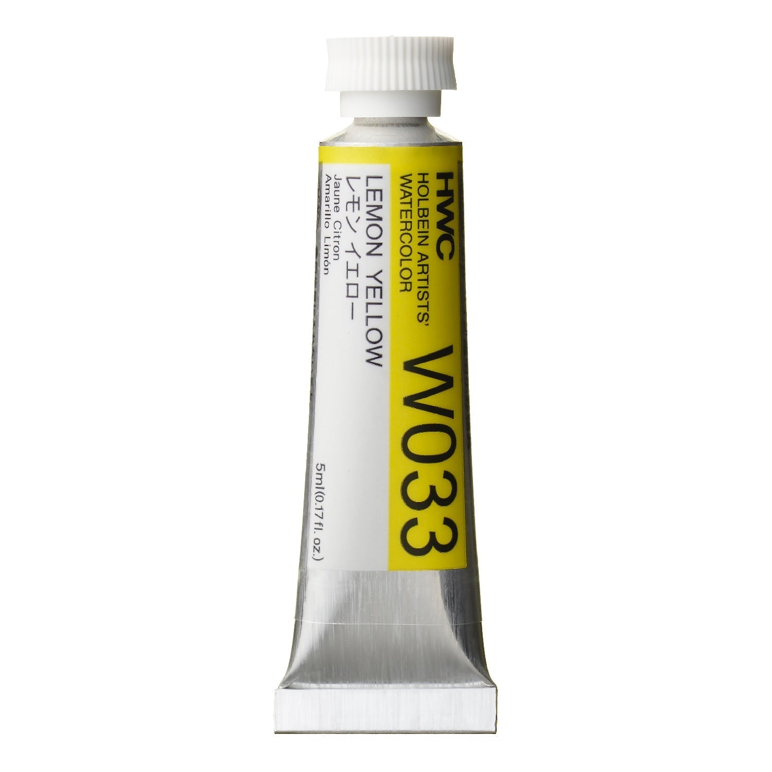 HOLBEIN Artists' Watercolor W033 Lemon Yellow – 5ml tube