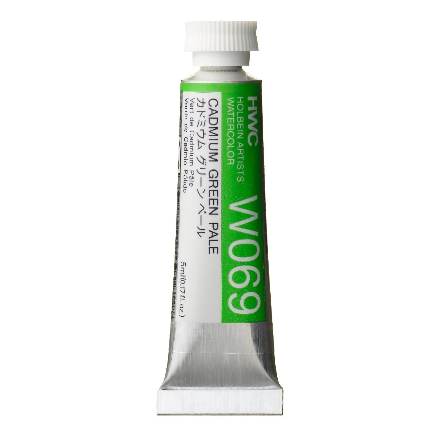 HOLBEIN Artists' Watercolor W069 Cadmium Green Pale – 5ml tube
