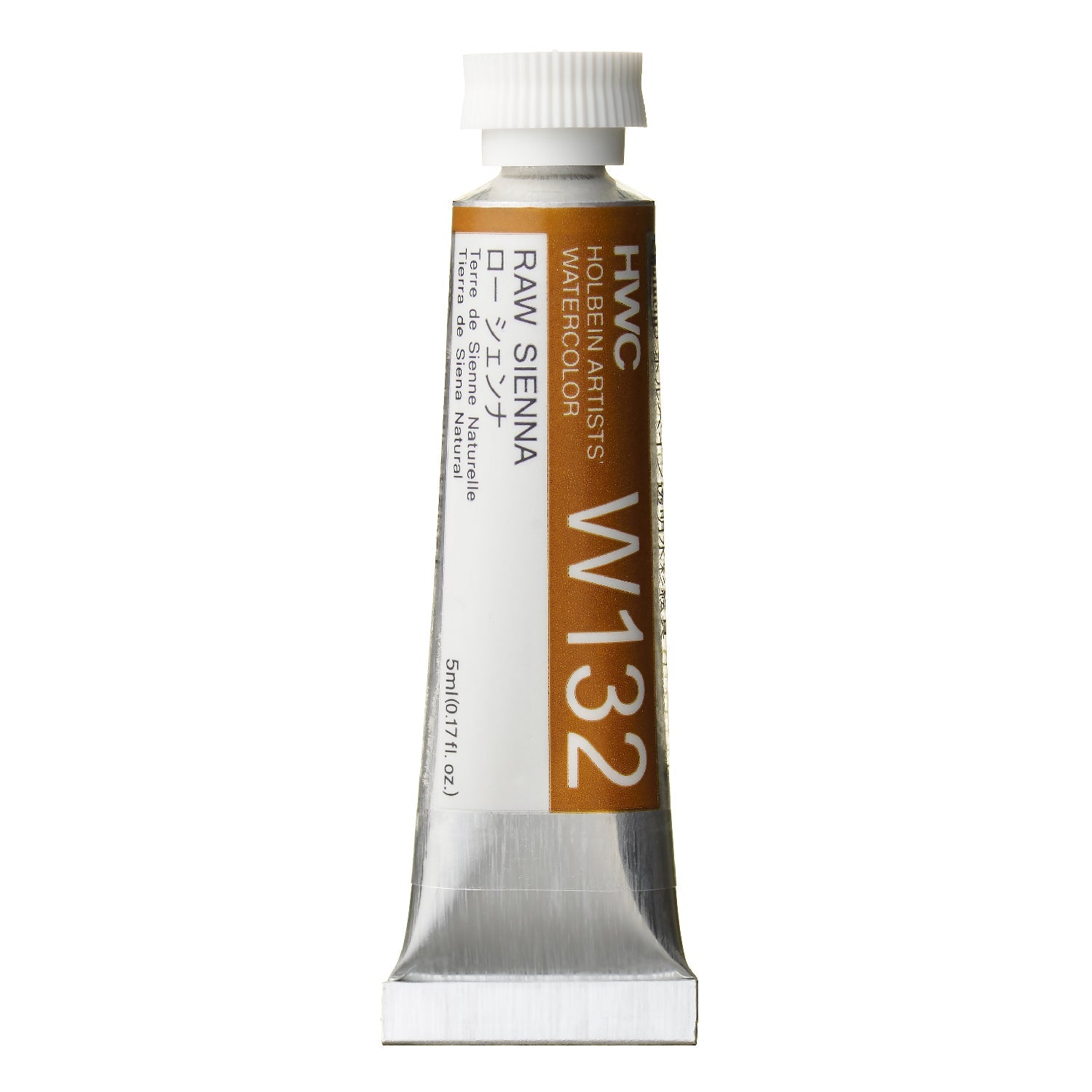 HOLBEIN Artists' Watercolor W132 Raw Sienna – 5ml tube