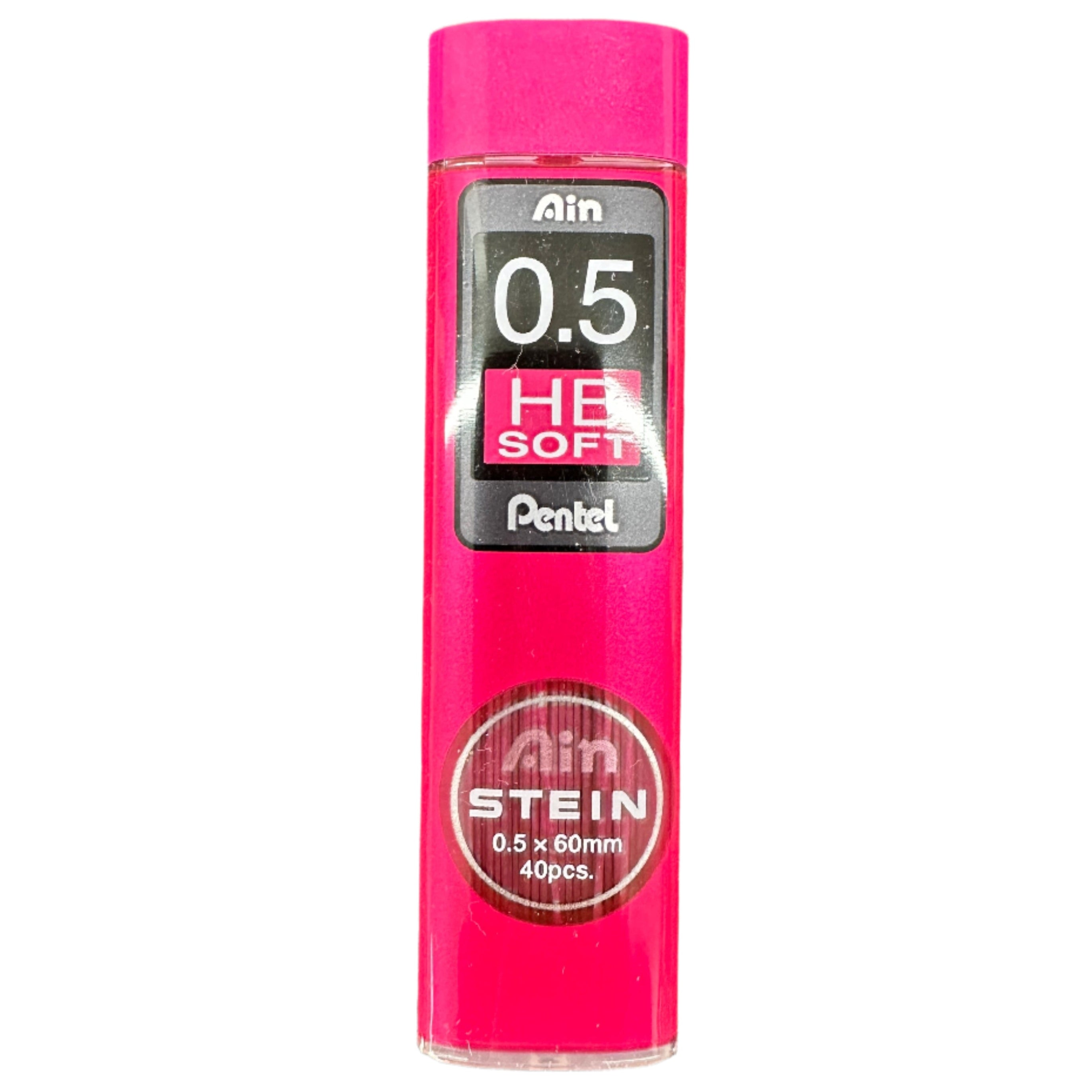 Boite de 40 mines Pentel AIN STEIN 0.5 HB1 (old package)