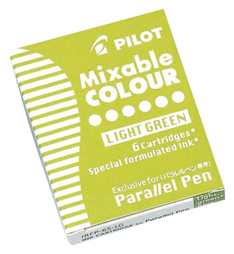 PILOT Parallel Pen Dedicated Cartridge Ink Light Green IRFP-6S-LG