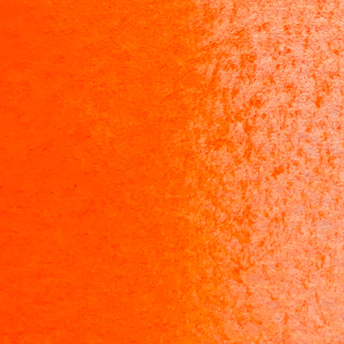 Luminous Orange (W743) watercolor swatch – HOLBEIN Artists' Watercolor