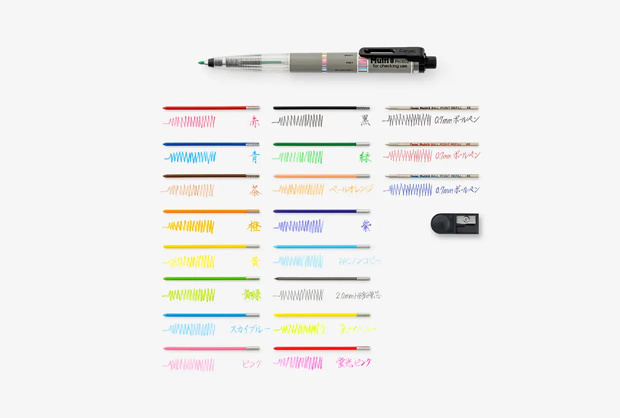 Pentel Multi8 set PH802ST mechanical pencil