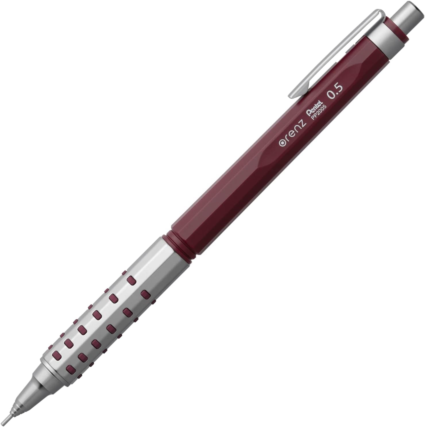 Pentel orenz AT DUAL GRIP TYPE Dark red XPP2005-B mechanical pencil 0.5mm