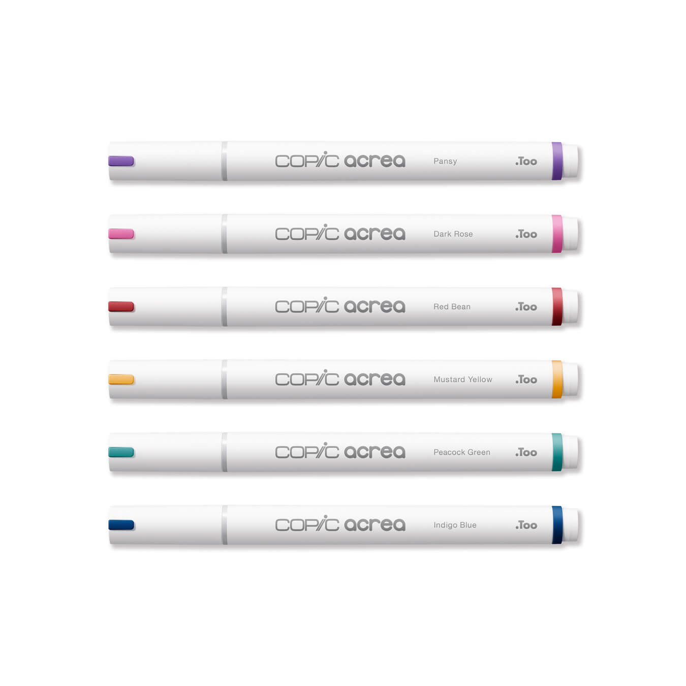 .Too COPIC acrea 6 colors set Deep