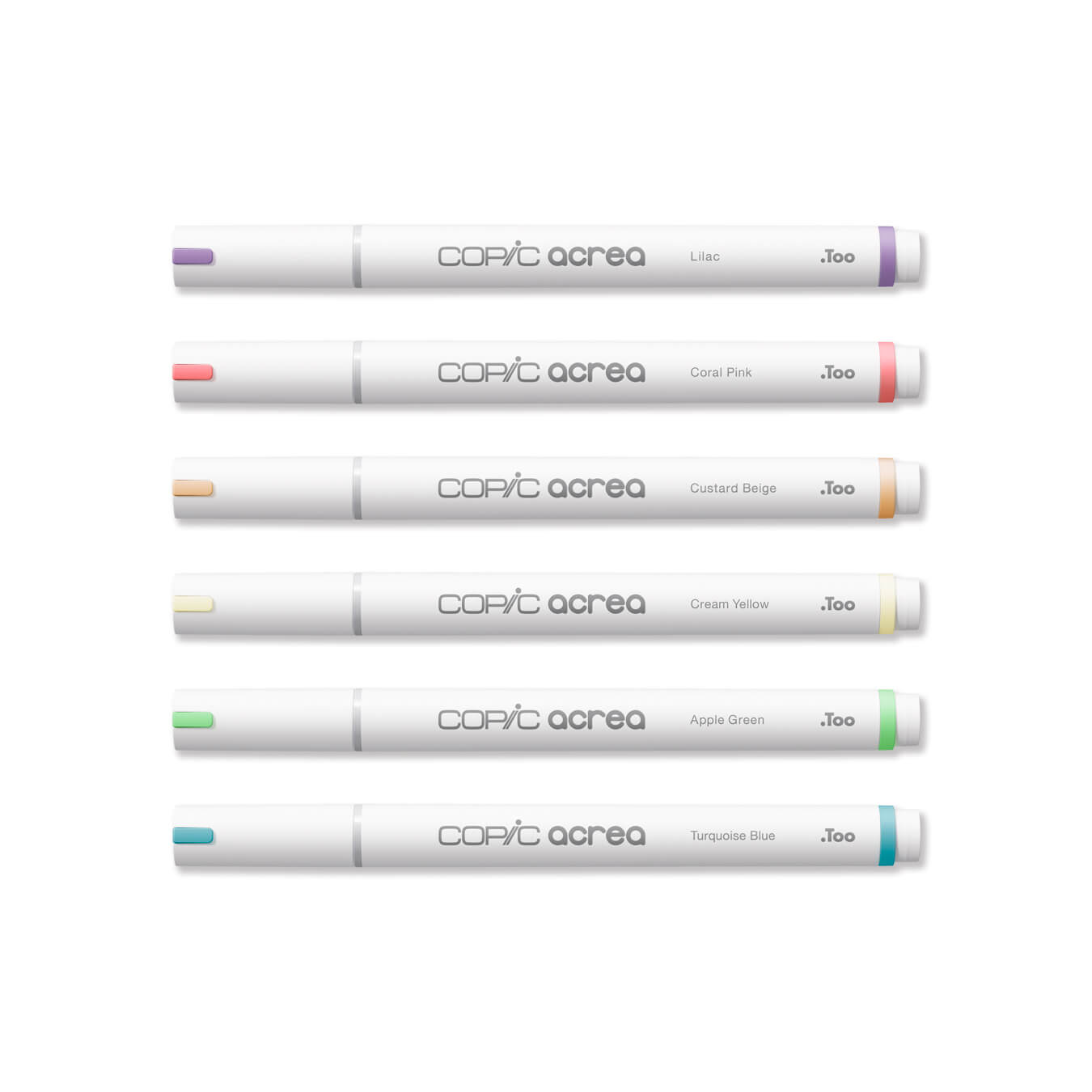 .Too COPIC acrea 6 colors set Light