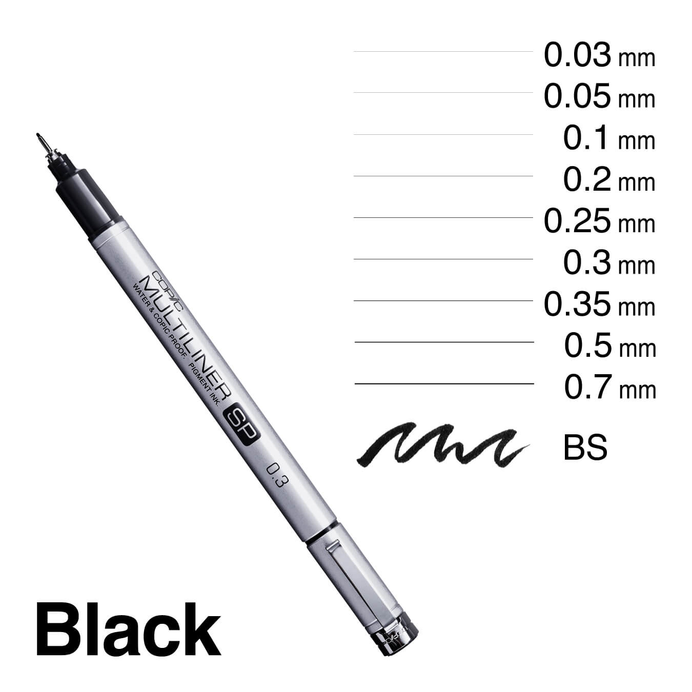 .Too COPIC MULTILINER SP 10A Set