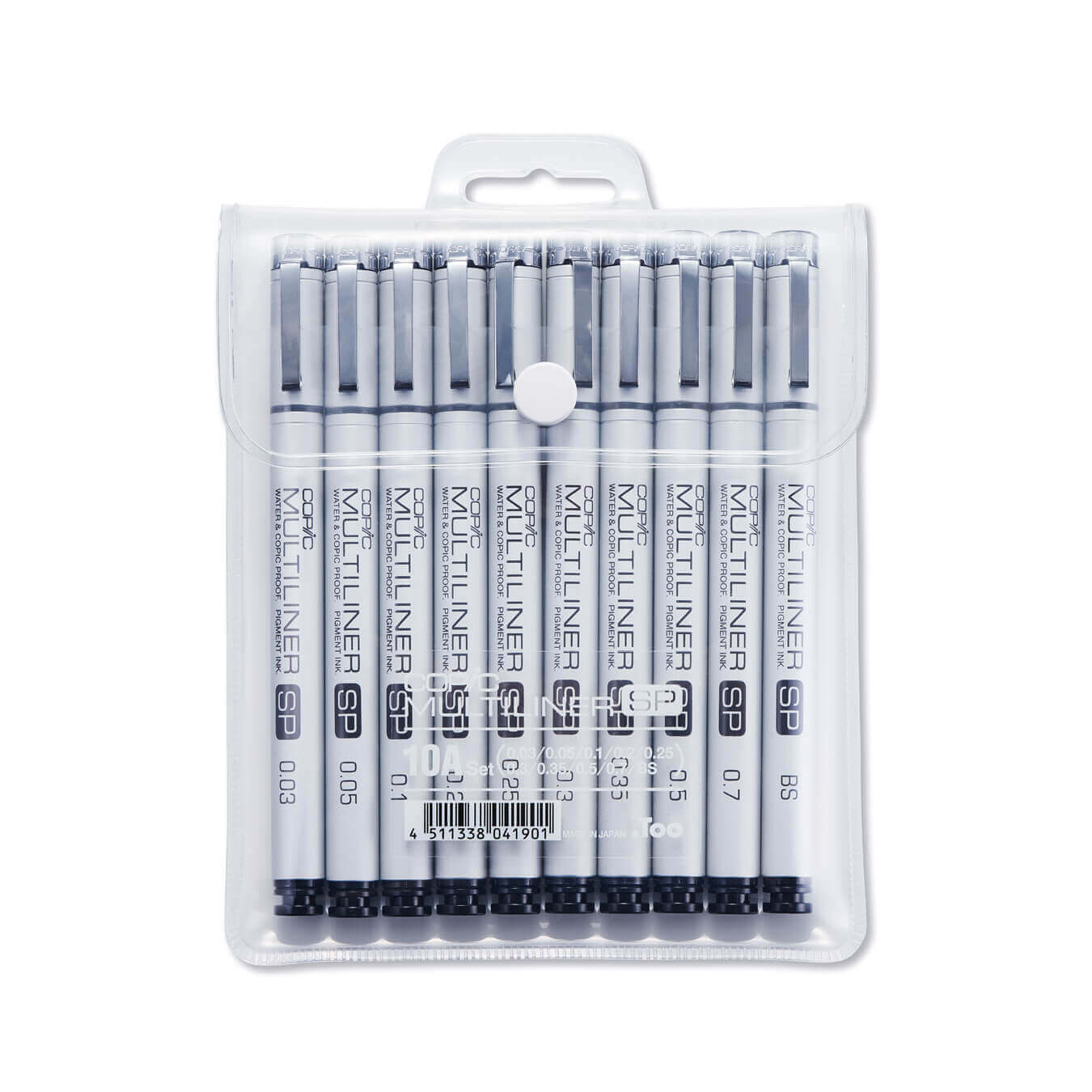 .Too COPIC MULTILINER SP 10A Set