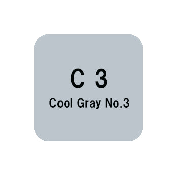 .Too COPIC sketch C3 Cool Gray No.3
