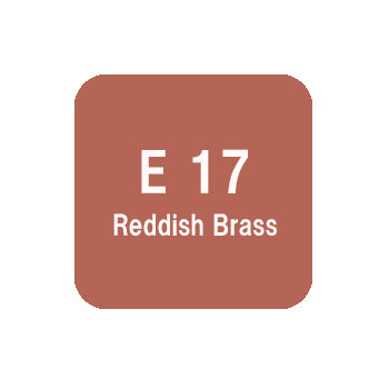 .Too COPIC sketch E17 Reddish Brass