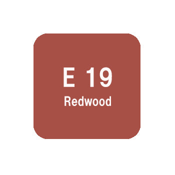 .Too COPIC sketch E19 Redwood