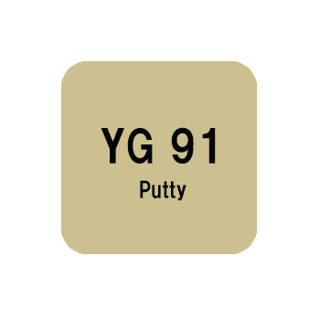 .Too COPIC sketch YG91 Putty