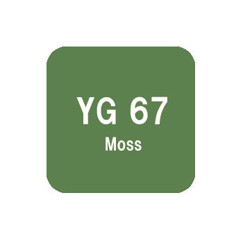 .Too COPIC sketch YG67 Moss