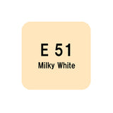 .Too COPIC sketch E51 Milky White