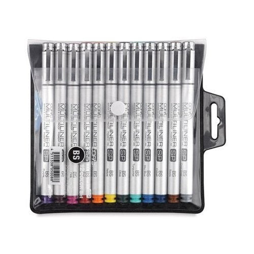 .Too Set de COPIC MULTILINER SP COLOR BS (12 colors set)