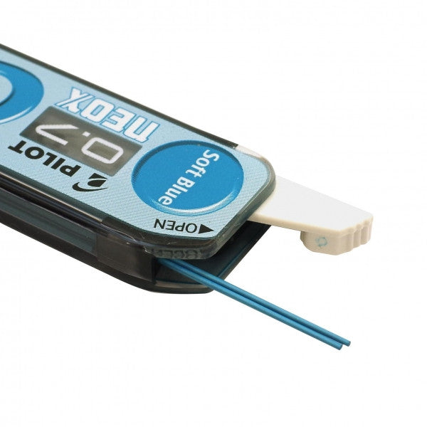 Boite de 10 mines 0.7 PILOT NEOX COLOR ENO soft blue B4Comics