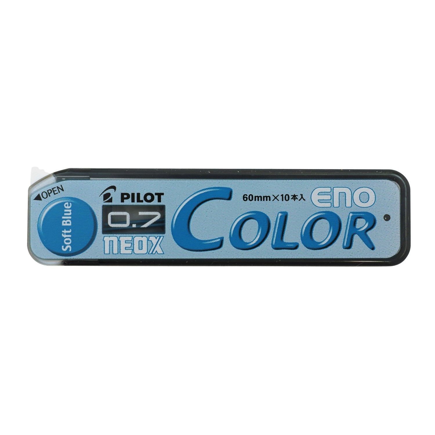 Boite de 10 mines 0.7 PILOT NEOX COLOR ENO soft blue B4Comics