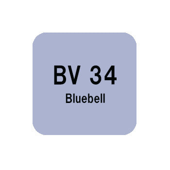 .Too COPIC sketch BV34 Bluebell