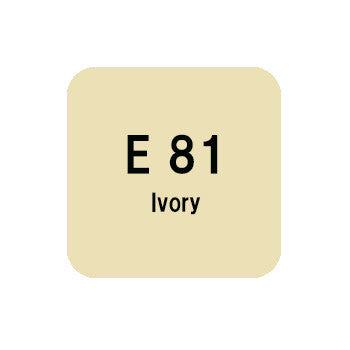 .Too COPIC sketch E81 Ivory