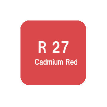 .Too COPIC sketch R27 Cadmium Red