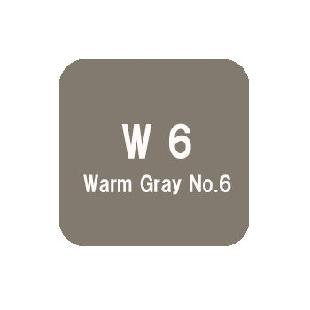 .Too COPIC sketch W6 Warm Gray No.6