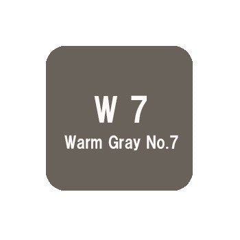 .Too COPIC sketch W-7 Warm Gray No.7