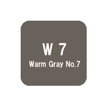 .Too COPIC sketch W7 Warm Gray No.7