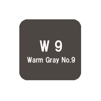 .Too COPIC sketch W-9 Warm Gray No.9