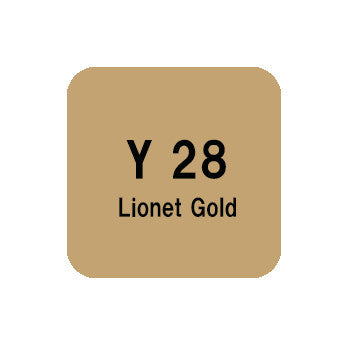 .Too COPIC sketch Y28 Lionet Gold