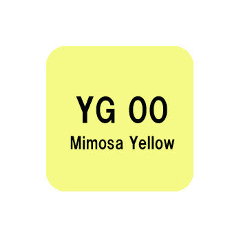 .Too COPIC sketch YG00 Mimosa Yellow