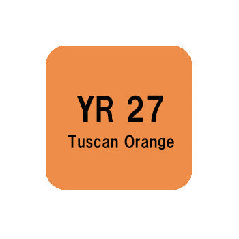 .Too COPIC sketch YR27 Tuscan Orange