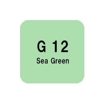 .Too COPIC sketch G12 See Green