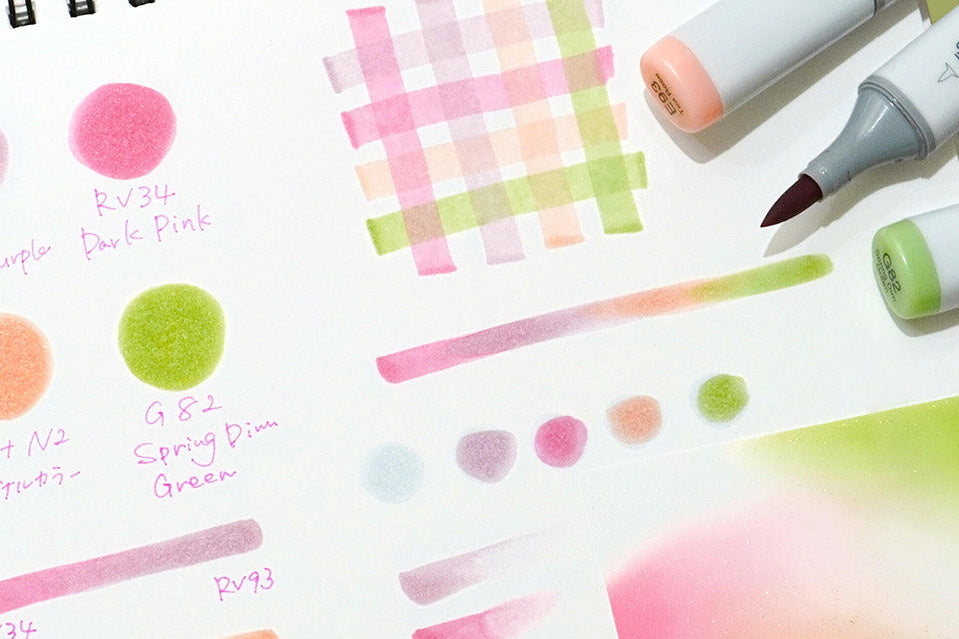 Copic Sketch: why ink sometimes “bleeds” and how to avoid it