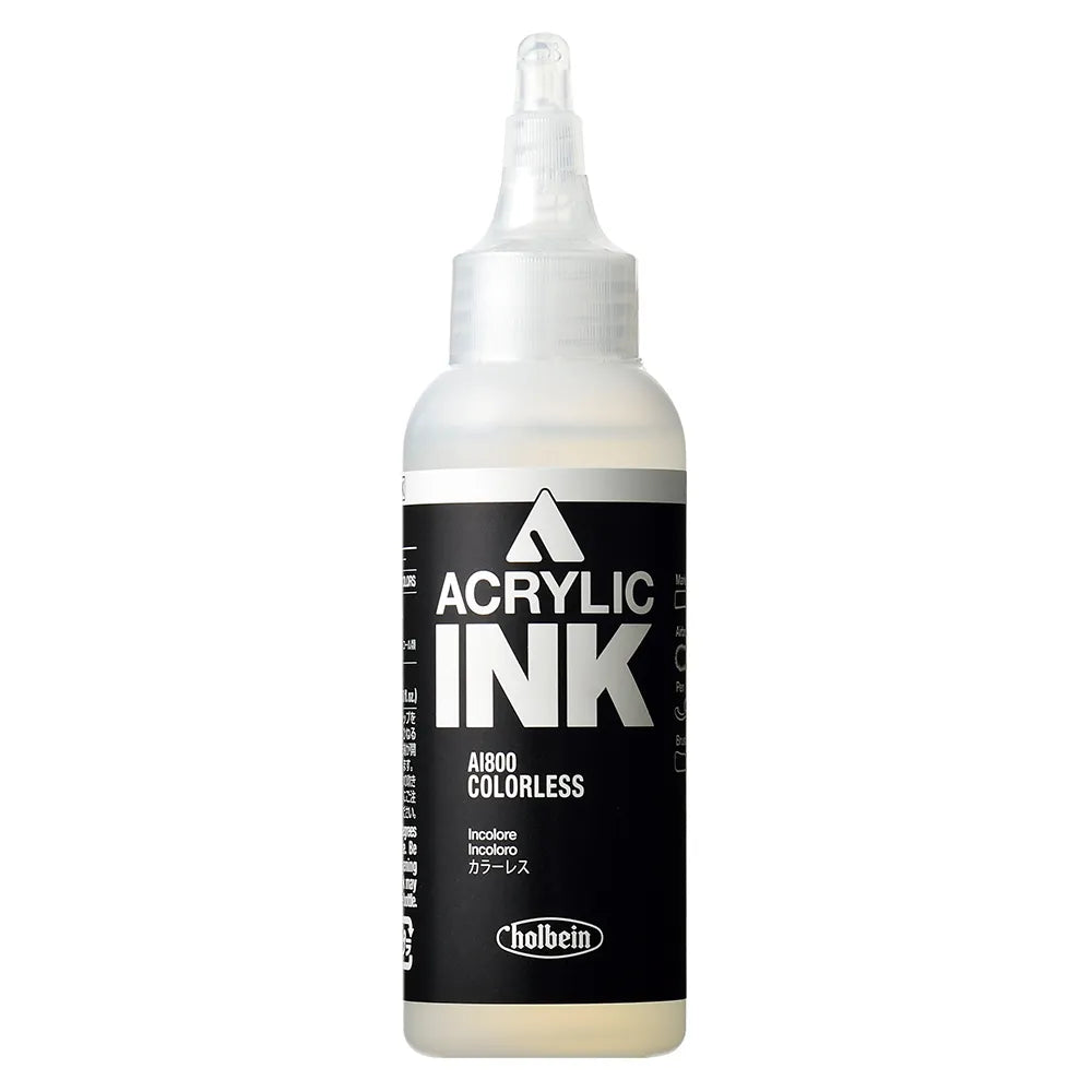 HOLBEIN ACRYLIC [INK] 100ml AI800 COLORLESS