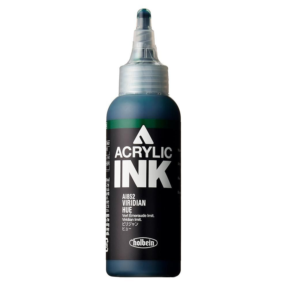 HOLBEIN ACRYLIC [INK] 100ml AI852 VIRIDIAN HUE