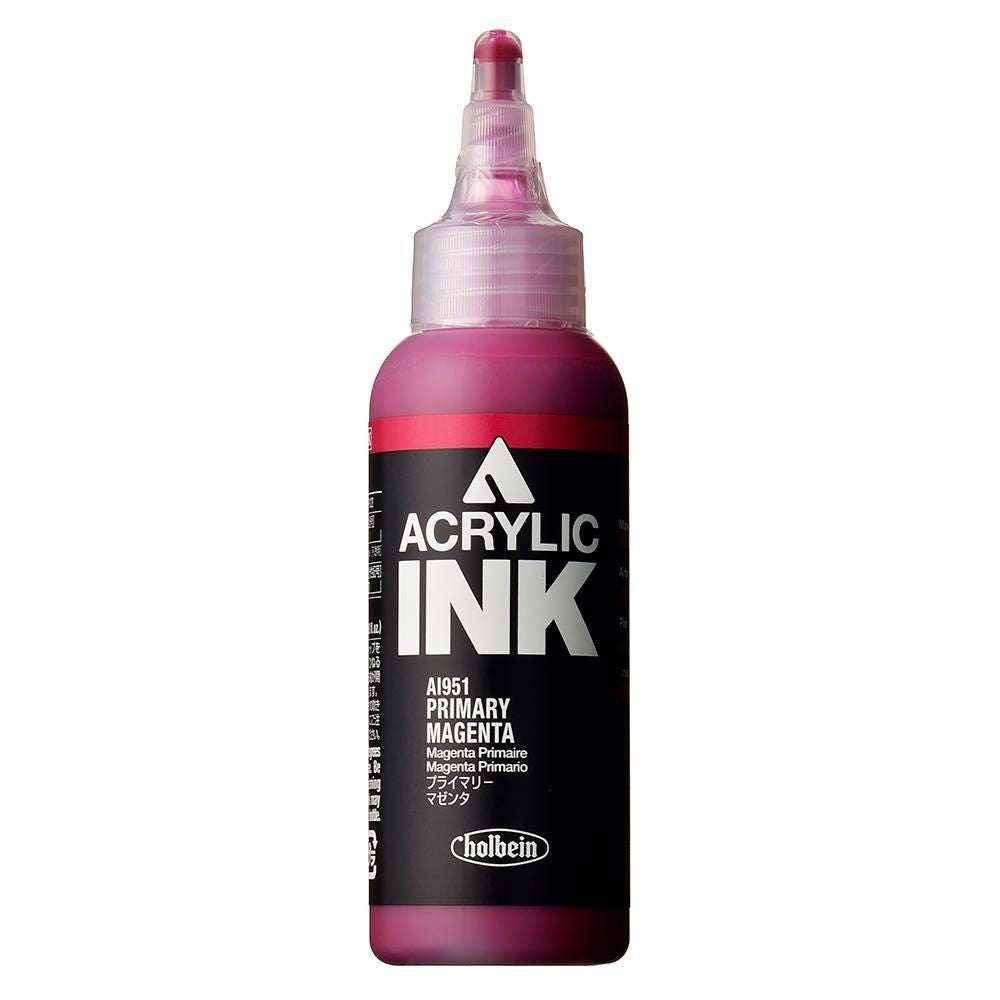 HOLBEIN ACRYLIC [INK] 100ml AI951 PRIMARY MAGENTA