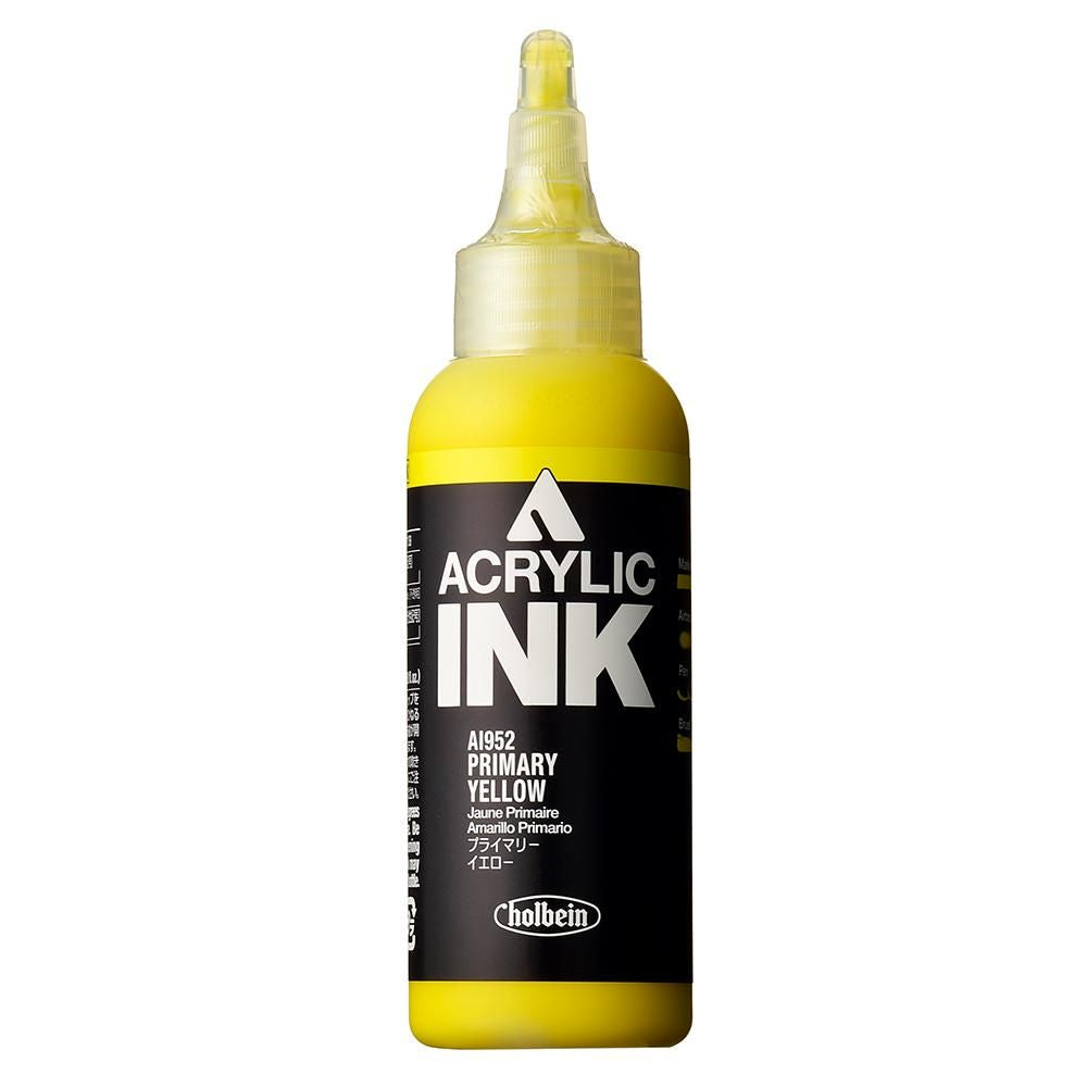 HOLBEIN ACRYLIC [INK] 100ml AI952 PRIMARY YELLOW