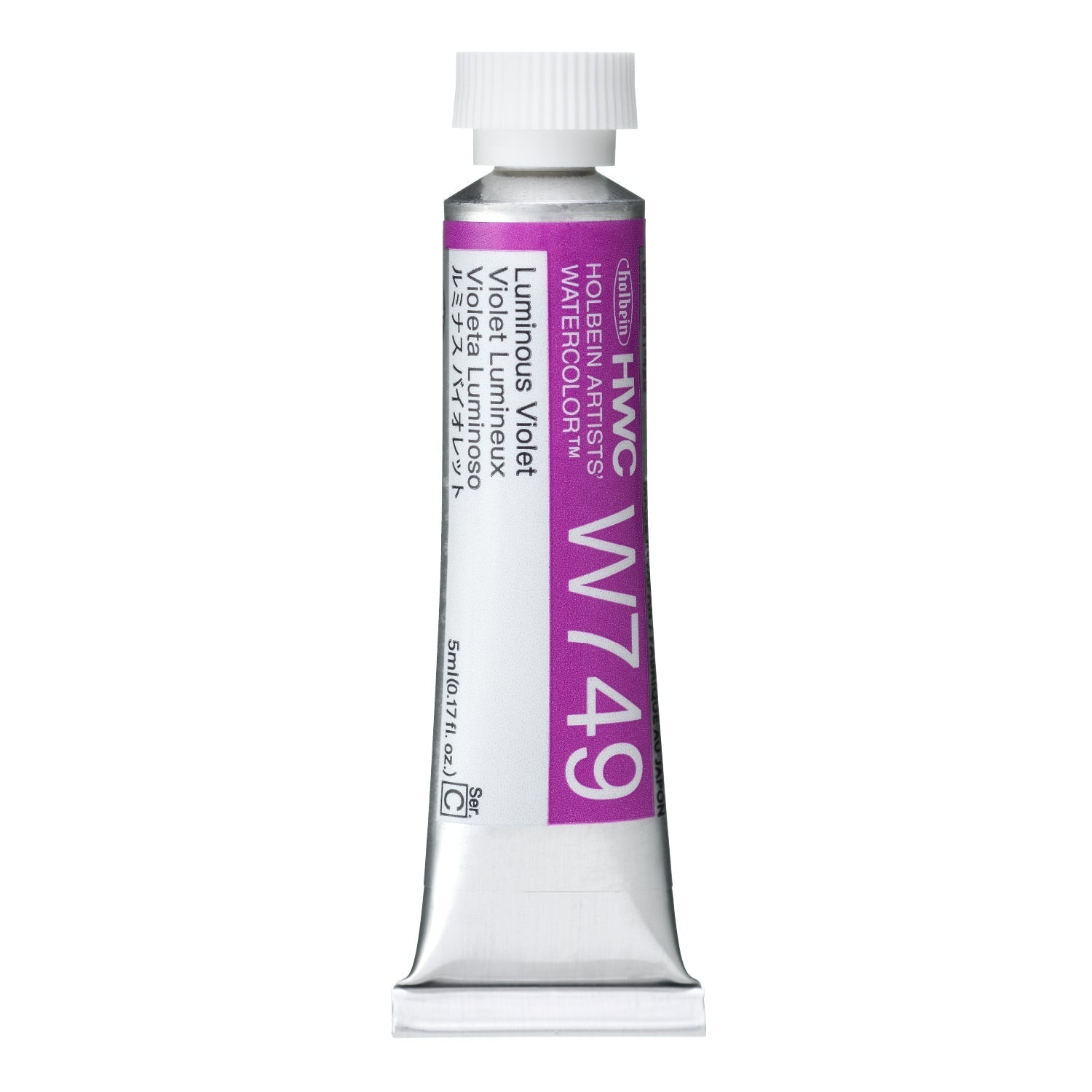 HOLBEIN Artists' Watercolor W749 Luminous Violet – 5ml tube