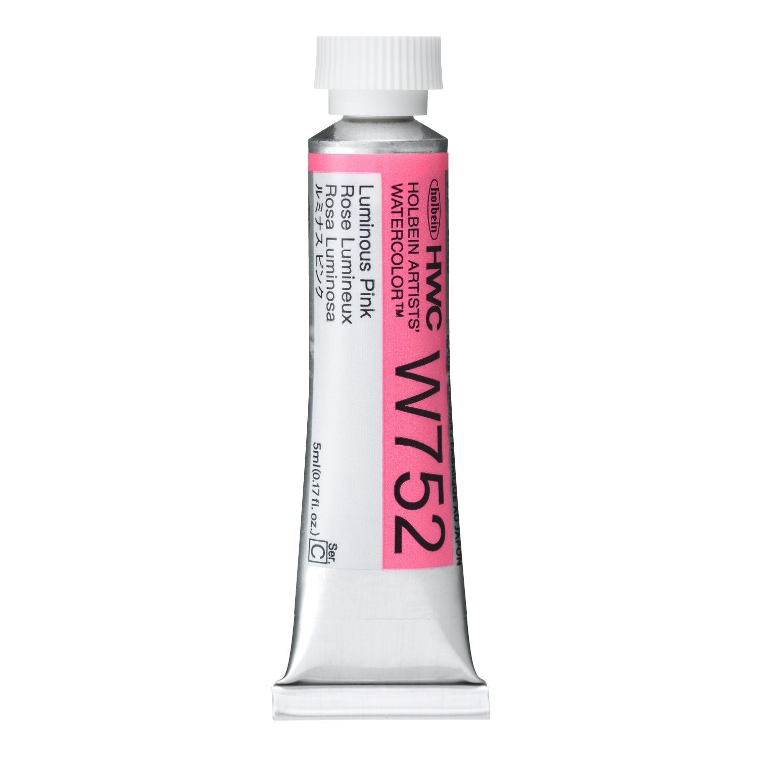 HOLBEIN Artists' Watercolor W752 Luminous Pink – 5ml tube