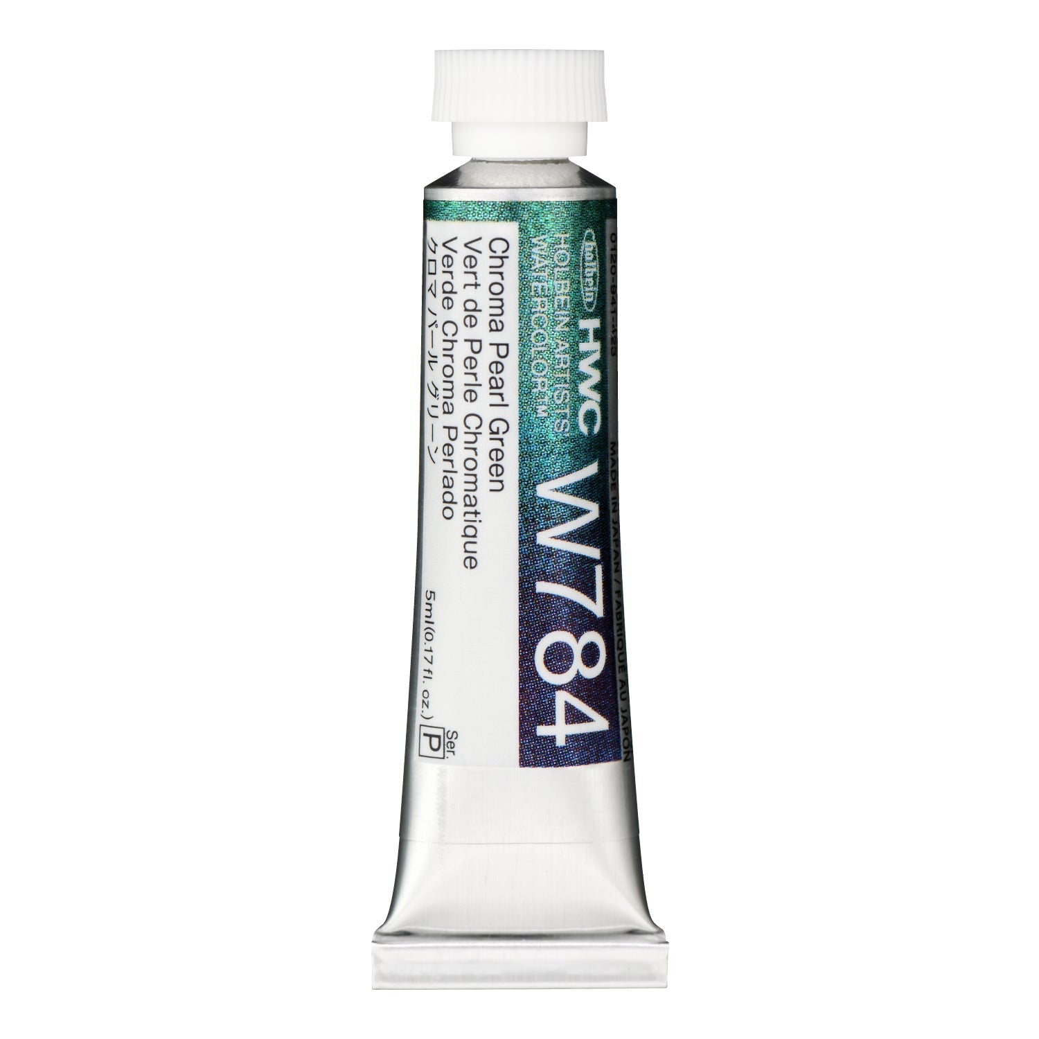 HOLBEIN Artists' Watercolor W784 Chroma Pearl Green – 5ml tube