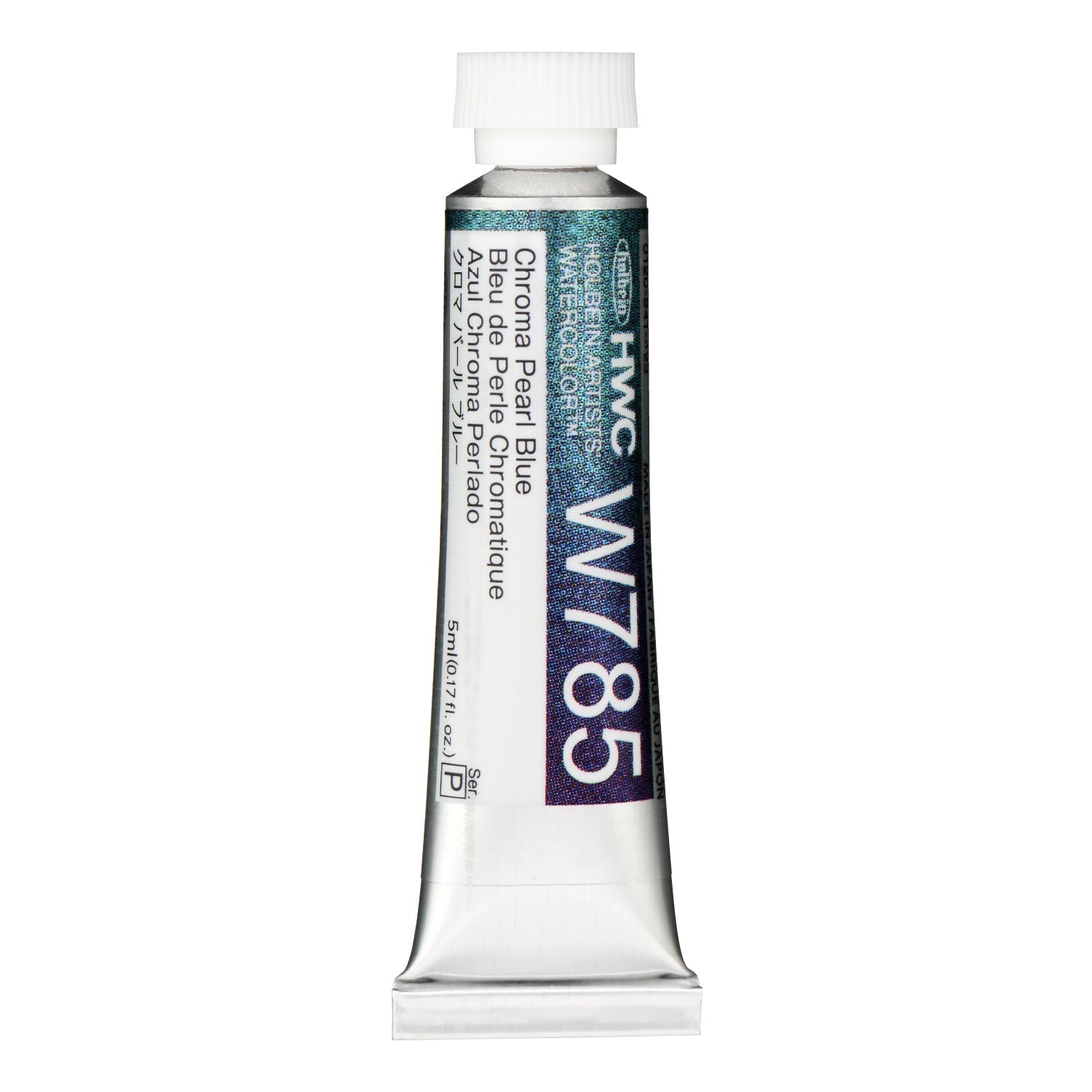 HOLBEIN Artists' Watercolor W785 Chroma Pearl Blue – 5ml tube