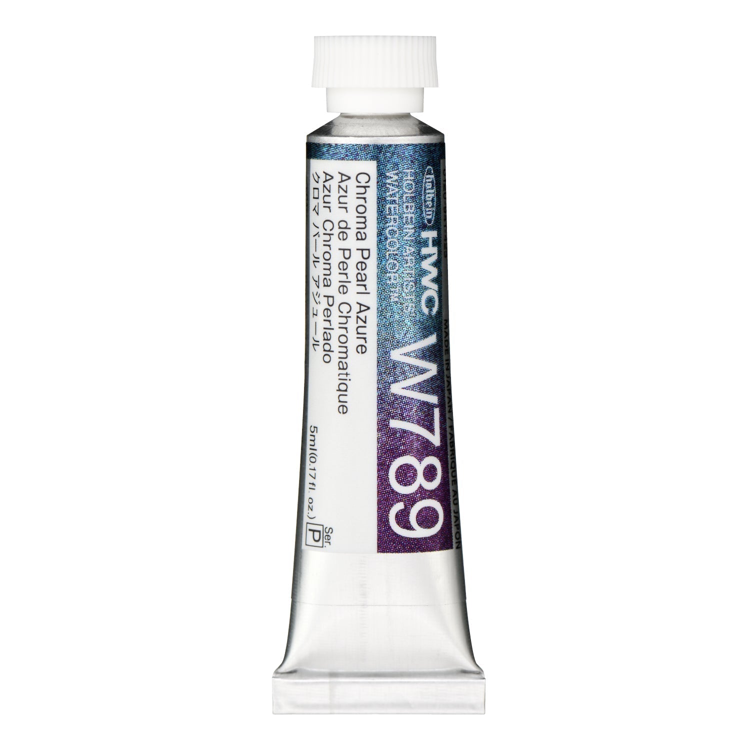 HOLBEIN Artists' Watercolor W789 Chroma Pearl Azure – 5ml tube