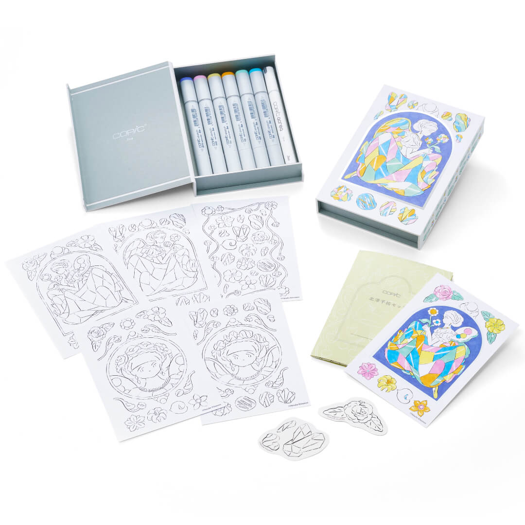 .Too Copic Kitazawa Heisuke set Shizuka na Inori