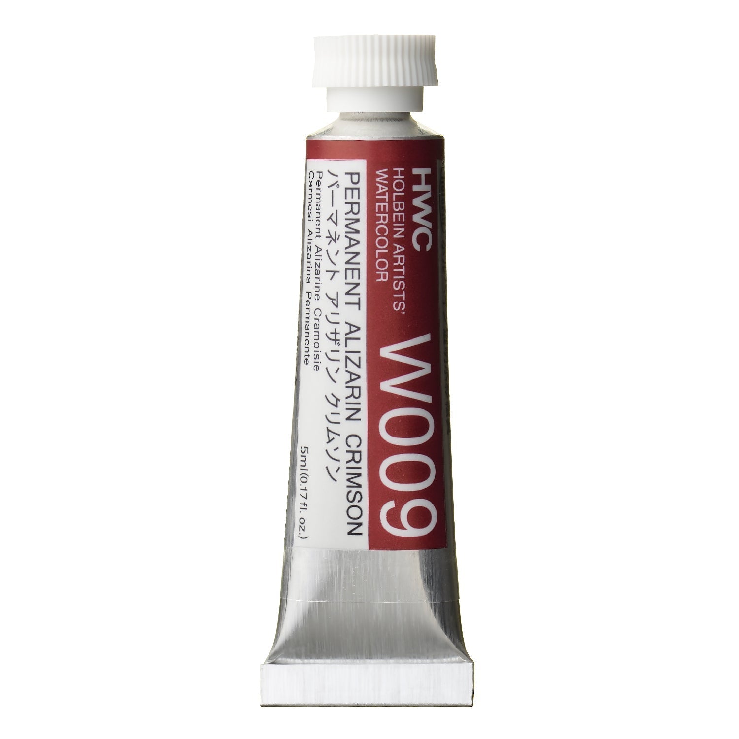 HOLBEIN Artists' Watercolor W009 Permanent Alizarin Crimson – 5ml tube